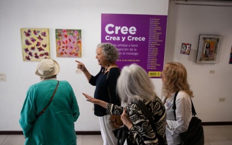 Inauguran en Caracas exposición a favor de la prevención de la violencia en noviazgo