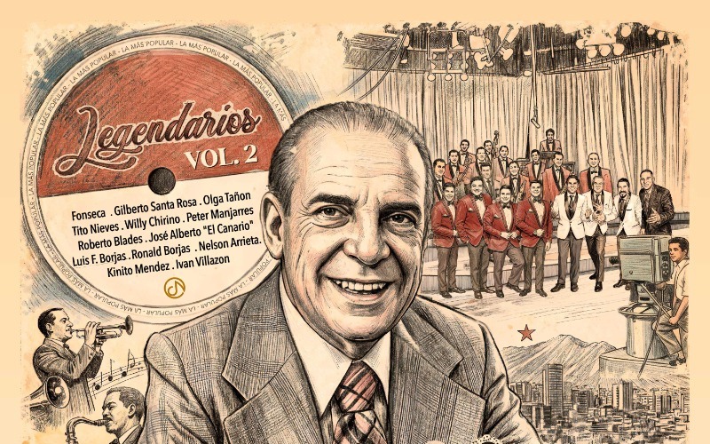 Billos lanza el disco “Legendarios” Vol. 2 junto a voces del mundo latino