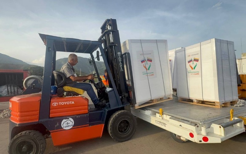 Venezuela recibe más de un millón de unidades de insulina como parte de acuerdo con Rusia