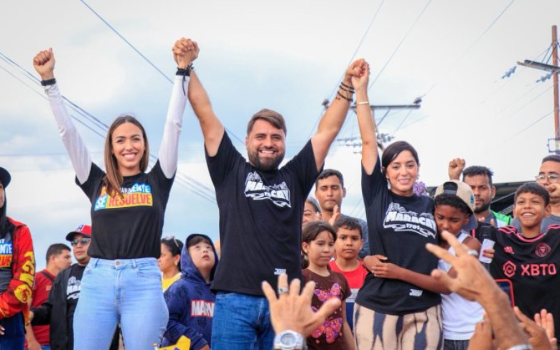 Rafael Morales inicia su campaña por la reelección en la alcaldía del municipio Girardot en Aragua