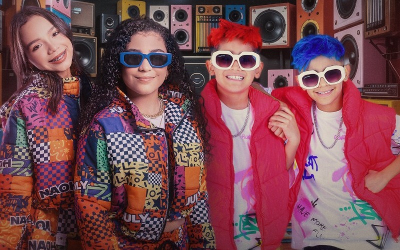 July & Naoh se juntan con los mexicanos Los Mateos en “Bum Bum”