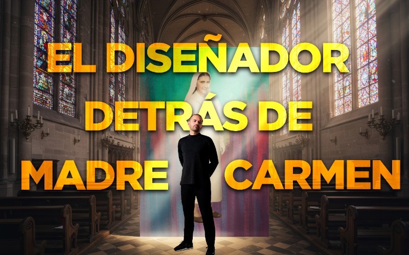 Diseñador venezolano revive el legado de la Madre Carmen con tecnología y arte