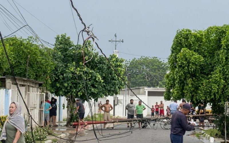 Fuertes vientos huracanados causan afectaciones en tres municipios del estado Zulia