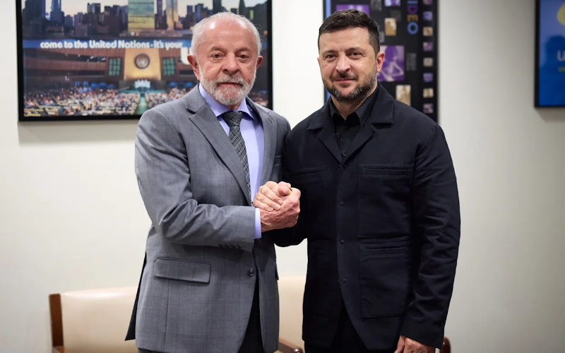 Lula se reúne con Zelenski y vuelve a defender una "solución negociada" a la guerra
