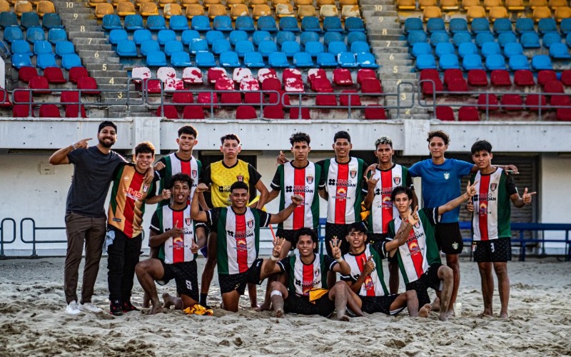 Guaicamacuto FC alcanza la cuarta posición del ranking de fútbol playa en Sudamérica