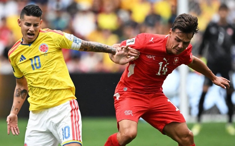 Suiza elimina a Colombia en penales y se medirá ante Argentina en cuartos de final