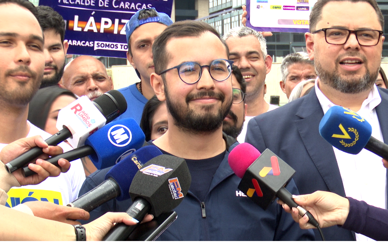 Candidato a la alcaldía de Caracas, Jorge Barragán