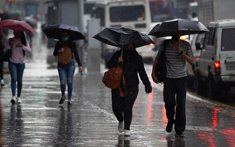 Vaguada podría generar lluvias prolongadas en las próximas horas en Falcón