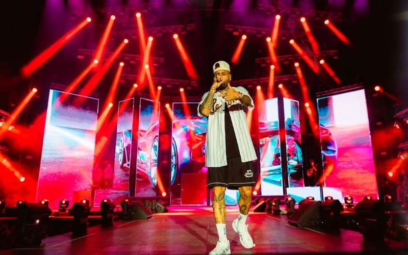 Nicky Jam dejó su sello en Venezuela con un concierto lleno de energía y nostalgia
