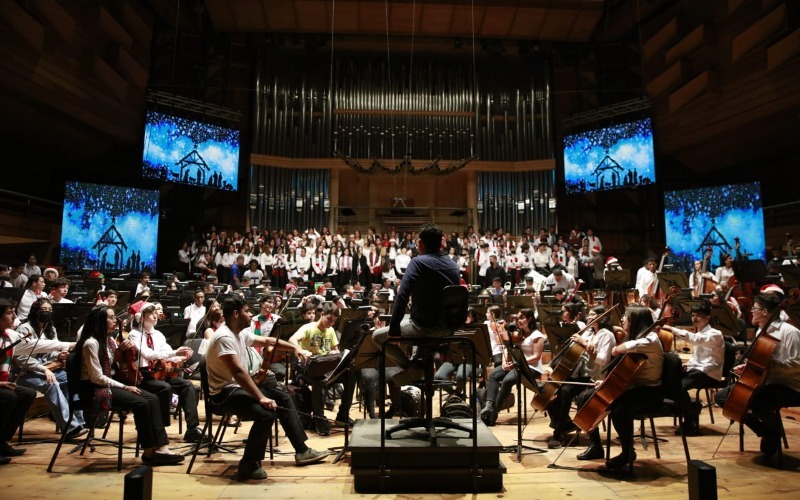 El Sistema presenta su tradicional concierto de Navidad