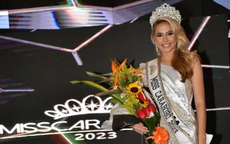 Miss Carabobo Venezuela 2023 renunció a su título por motivos personales