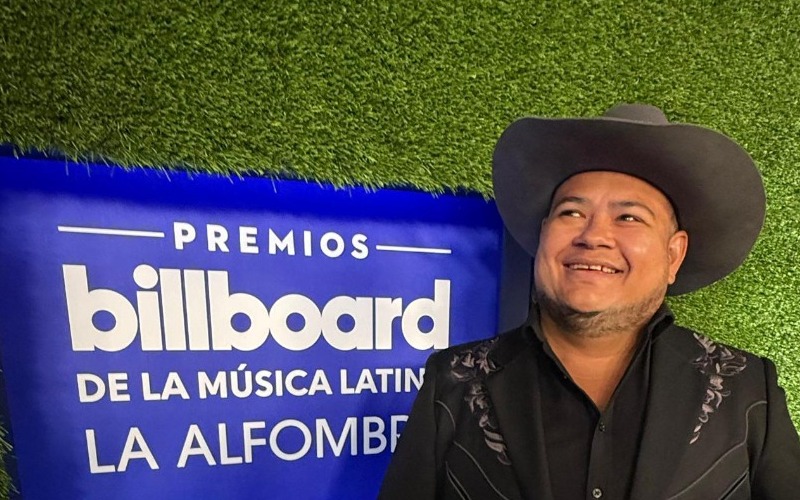 El Canario de Cazorla estuvo presente en la alfombra de los Billboard