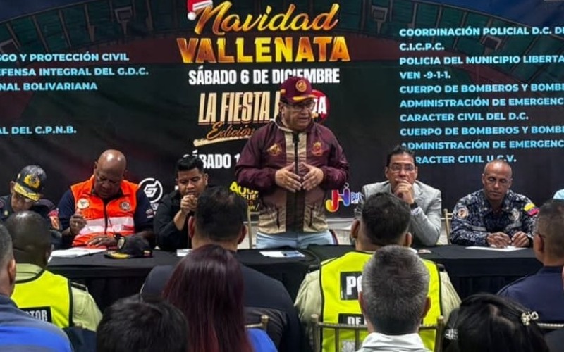 Más de 600 funcionarios garantizan "Navidad Vallenata" y "Fiesta de J.A"