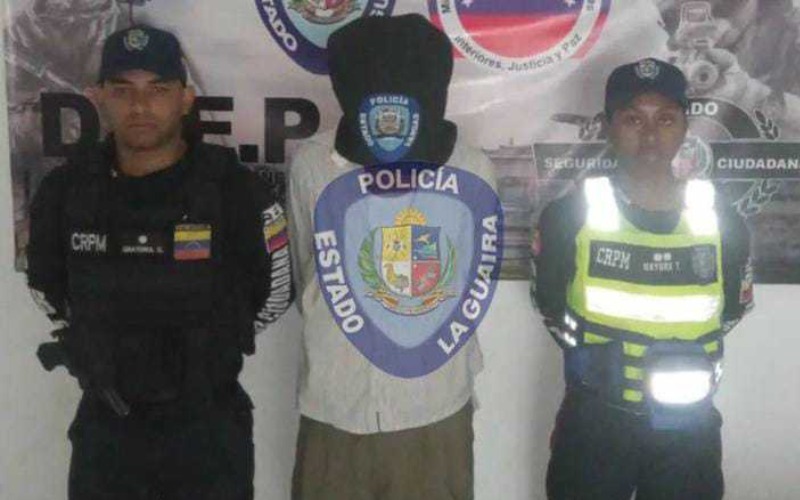 Capturado microtraficante de 20 años en el urbanismo Hugo Chávez de La Guaira