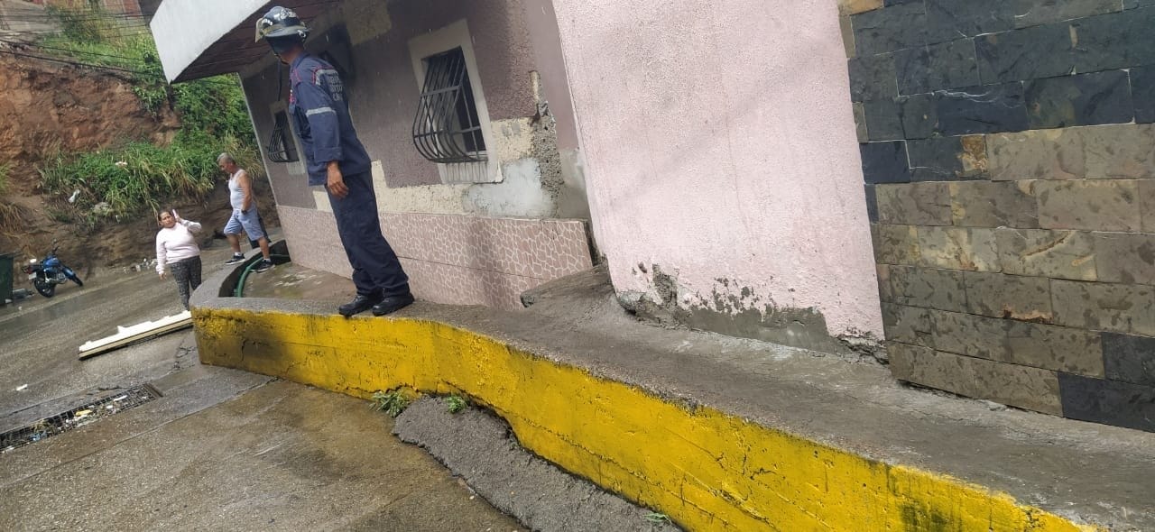 Colapso por lluvias